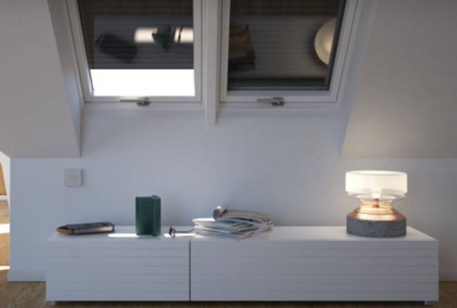 Dakea roleta zewnętrzna solarna 55x98