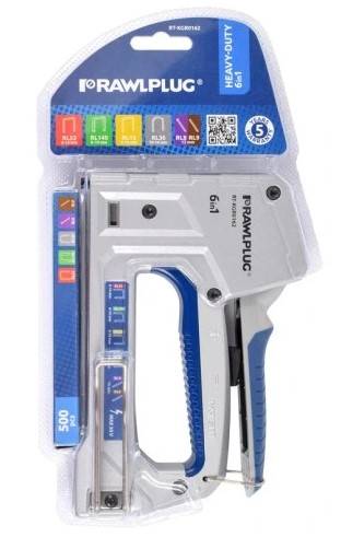 Zszywacz ręczny metalowy 6w1 zakres 4-14mm