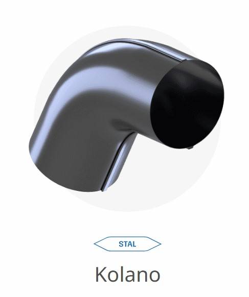 Krop stal kolano 100/67, 5ST 8004
