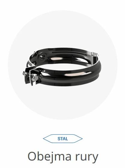 Krop stal obejma rury 100 8004