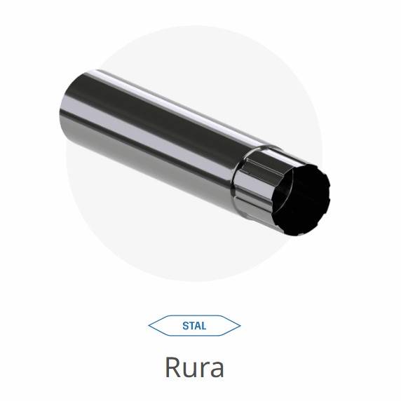 Krop stal rura 100 1mb 8004