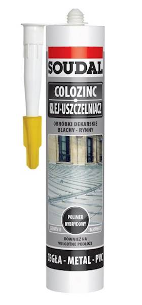 Klej uszcz. do blach COLOZINC sz 290ml