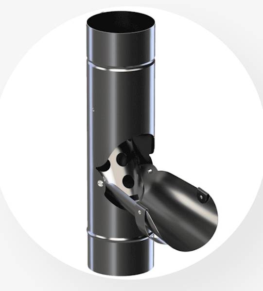 Krop stal łapacz deszczówki 90