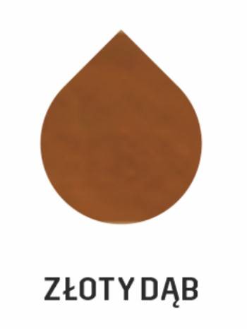Podsufitka PVC narożnik zewn. 3mb złoty dąb