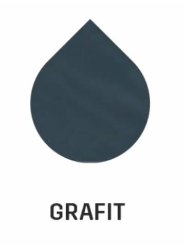 Podsufitka PVC listwa montażowa J 3mb grafit