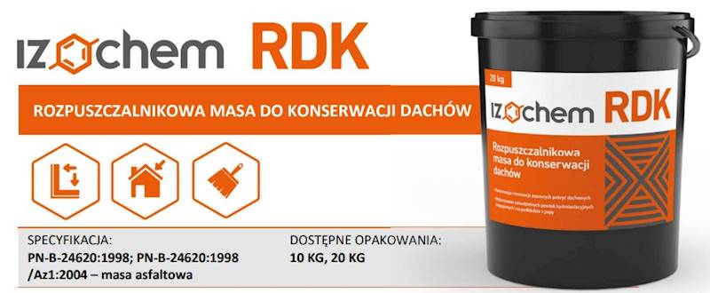 Izochem RDK op. 10 kg DO KONSERWACJI PAPY