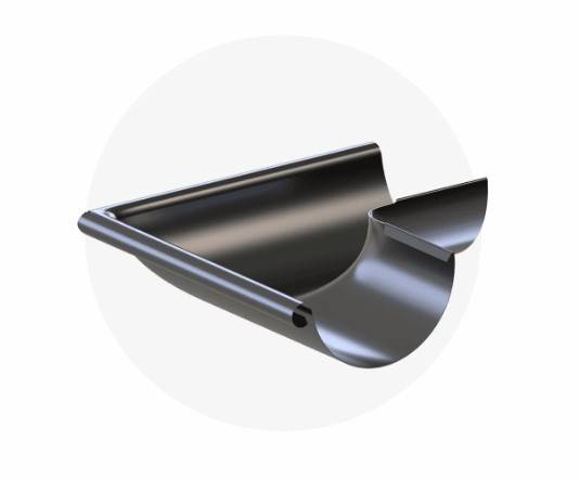 Krop stal narożnik zewnętrzny 130/90st 9005
