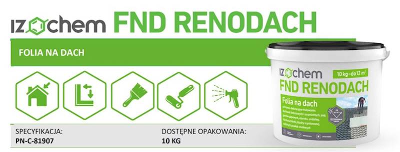 Izochem FND Renodach szary RAL 7045 op. 10kg