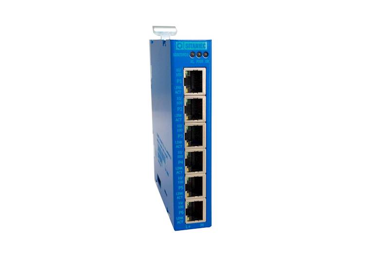 SYSTEM10 switch ethernet 6x port RJ45