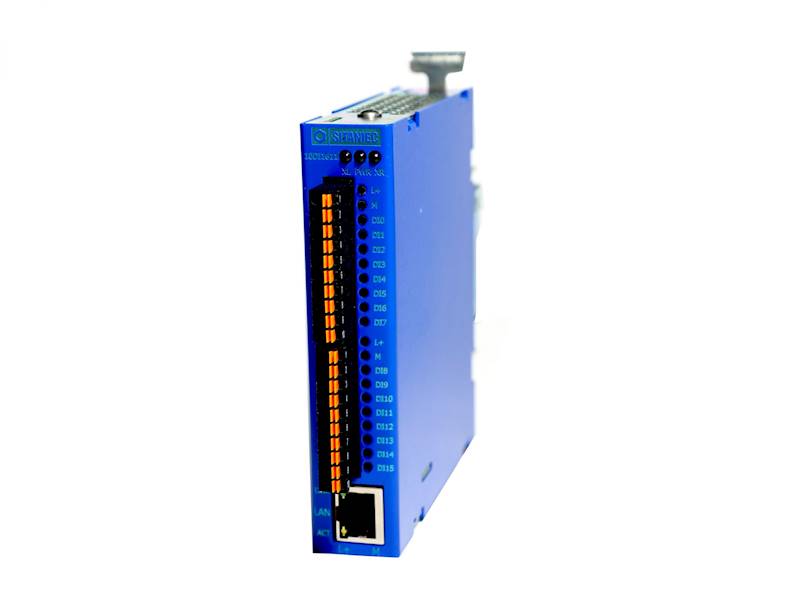 SYSTEM10 moduł 16DI RJ45