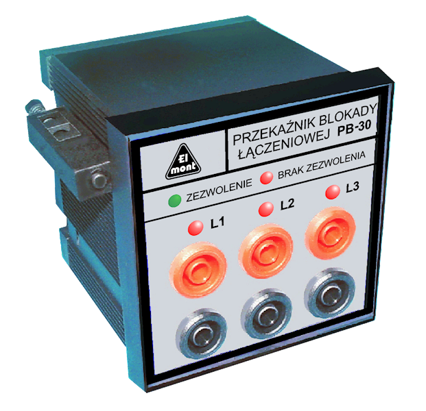 przekaźnik blokady PB-30 230VAC / 220VDC IP20