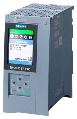 SIMATIC S7-1500 CPU 1516-3 PN/DP