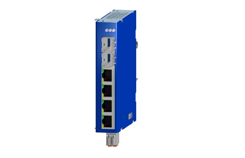 SYSTEM10 switch światłowodowy 5xRJ45 1xSFP