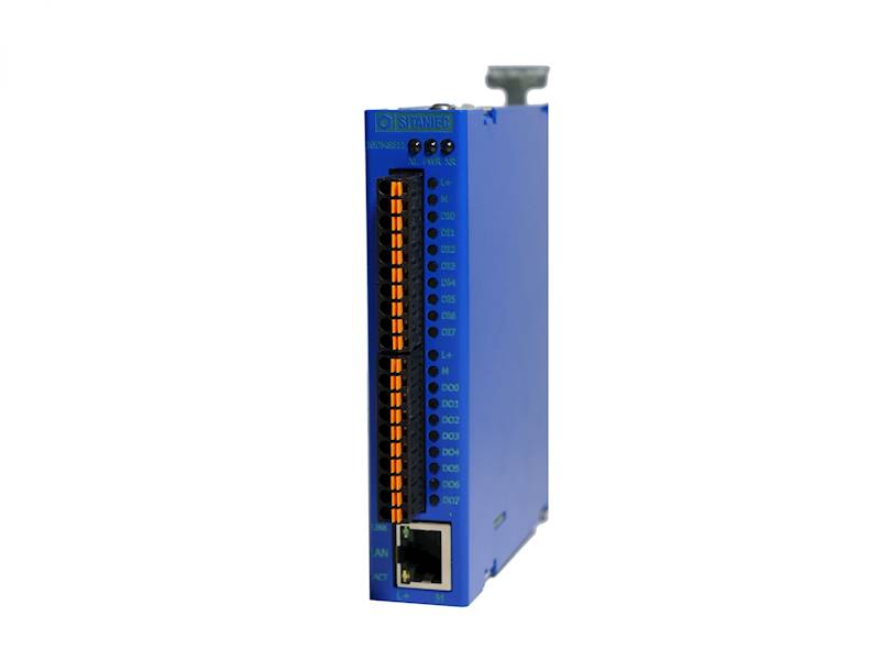 SYSTEM10 moduł 8DI/8DO DC/DC RJ45