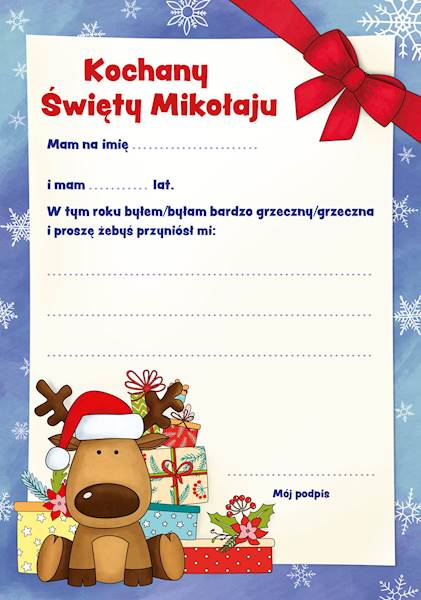 List do Świętego Mikołaja