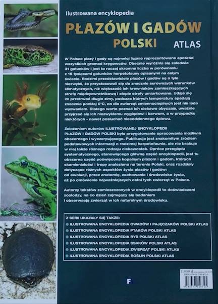 ILUSTROWANA ENCYKLOPEDIA PŁAZÓW I GADÓW POLSKI