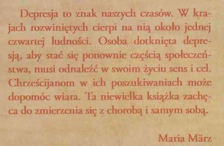 Żegnaj depresjo
