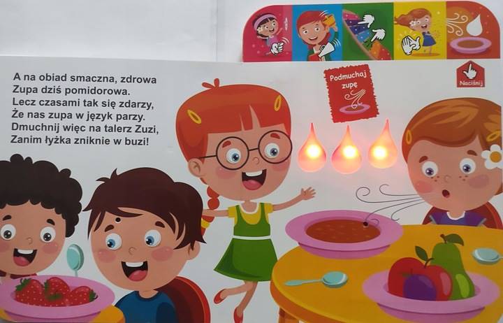 Książka dźwiękowa - W przedszkolu.