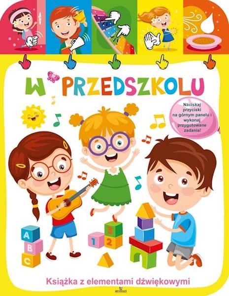 Książka dźwiękowa - W przedszkolu.