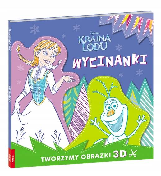 KRAINA LODU. WYCINANKI. TWORZYMY OBRAZKI 3D