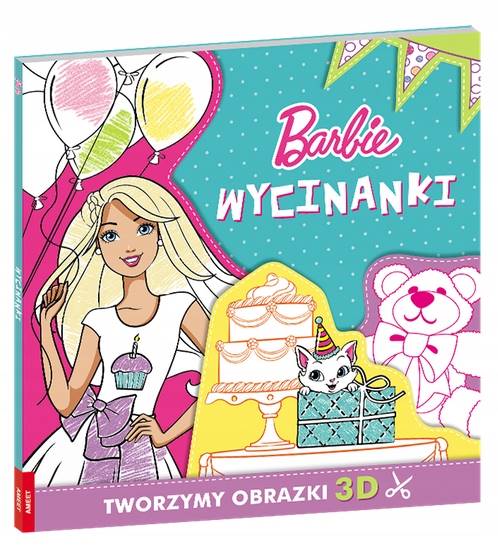 BARBIE. WYCINANKI. TWORZYMY OBRAZKI 3D