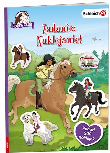 SCHLEICH Horse Club.  Zadanie: Naklejanie!