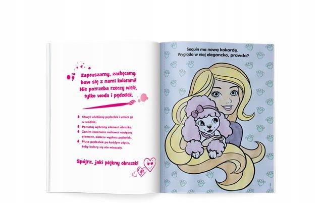 BARBIE. MALUJ WODĄ