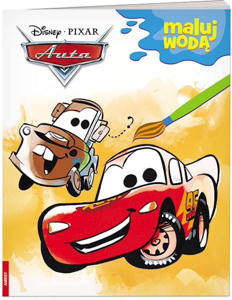 DISNEY/PIXAR AUTA. MALUJ WODĄ