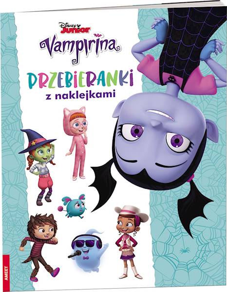 VAMPIRINA.  PRZEBIERANKI Z NAKLEJKAMI