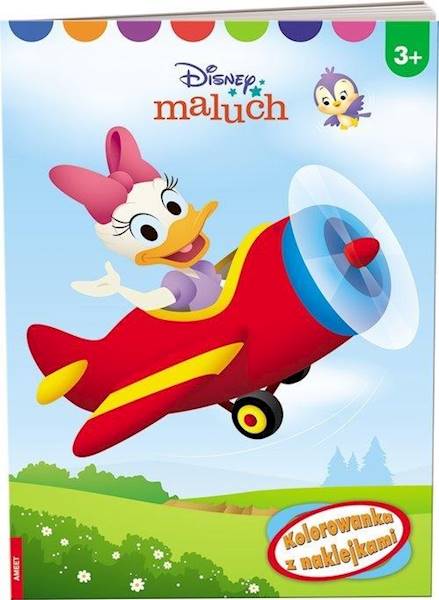 DISNEY MALUCH. KOLOROWANKA Z NAKLEJKAMI