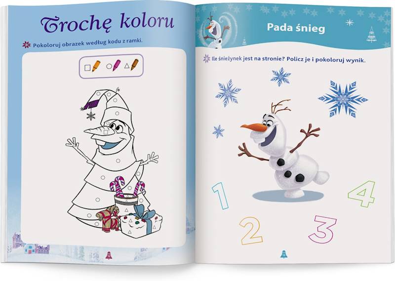 KRAINA LODU. PRZYGODA OLAFA. BAWIĘ SIĘ Z OLAFEM