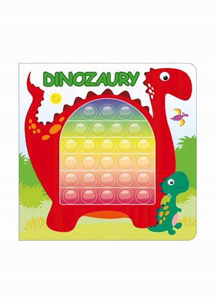 Książka POP IT - Dinozaury