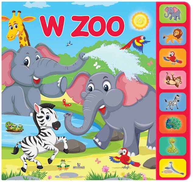 Książka dźwiękowa - W zoo