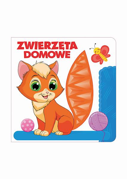 Książeczka sensoryczna - Zwierzęta domowe