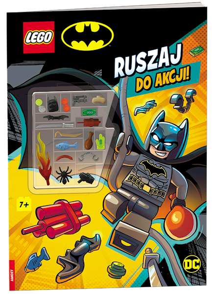 LEGO DC COMICS. RUSZAJ DO AKCJI! akcesoria dla minifigurek