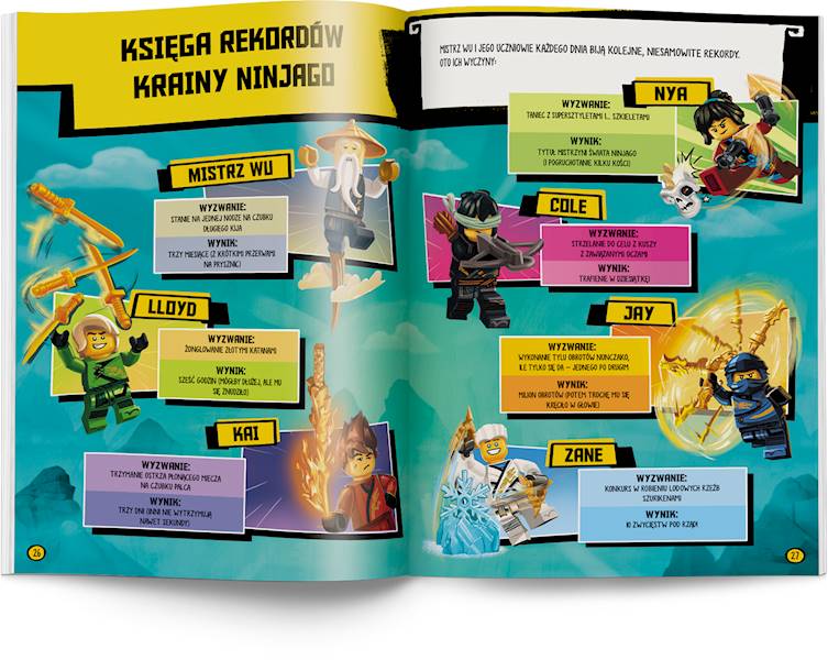 LEGO NINJAGO. RUSZAJ DO AKCJI! 