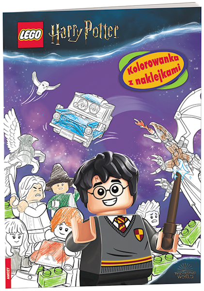 LEGO HARRY POTTER. KOLOROWANKA Z NAKLEJKAMI