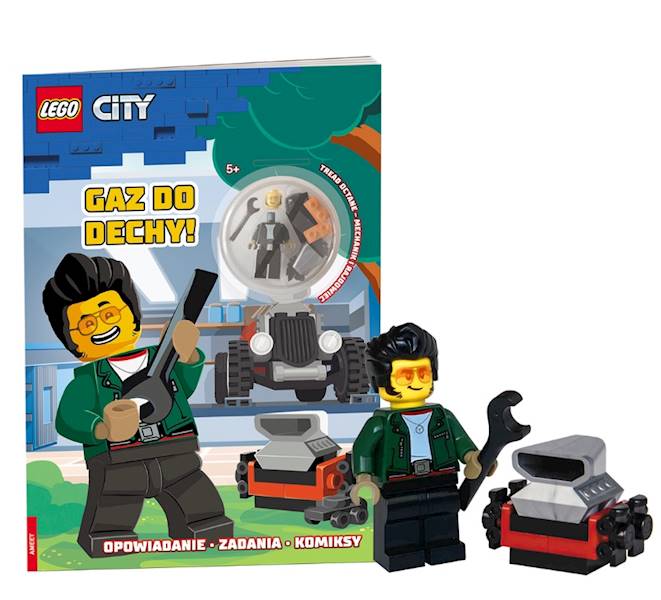 LEGO CITY. GAZ DO DECHY! z minifigurką