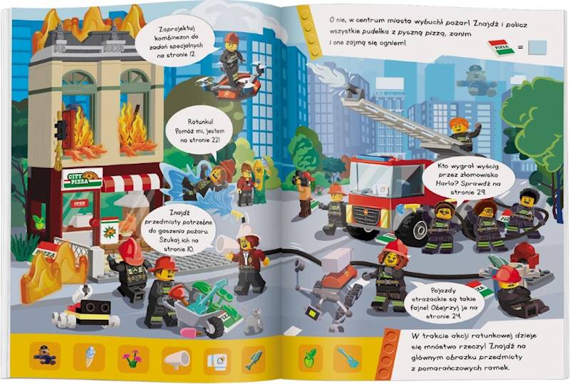 LEGO CITY. POWSTRZYMAĆ OGIEŃ! z minifigurką