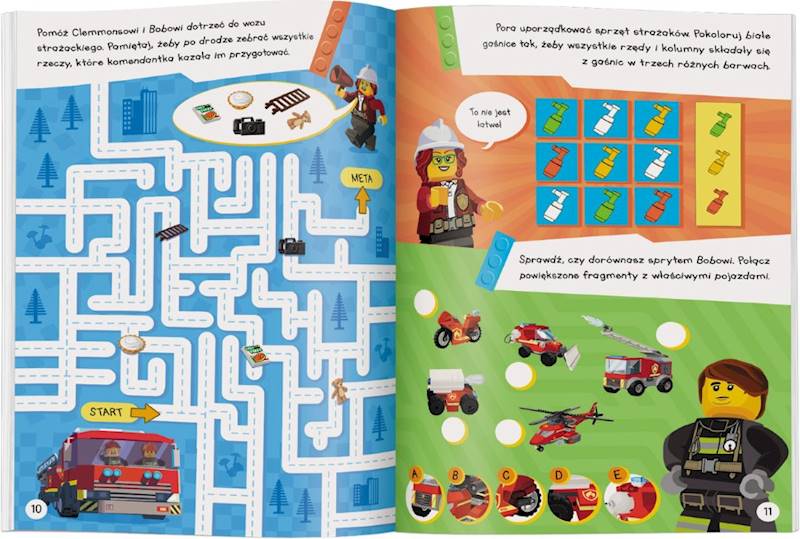 LEGO CITY. POWSTRZYMAĆ OGIEŃ! z minifigurką