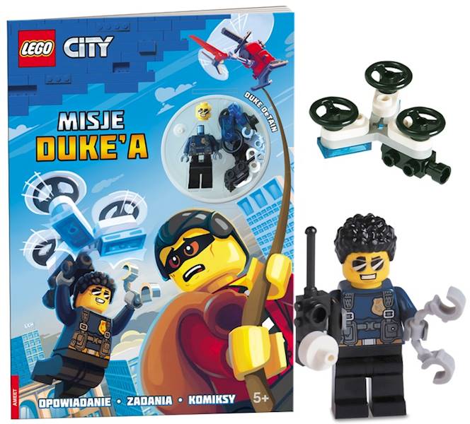 LEGO CITY. MISJE DUKE'A z minifigurką
