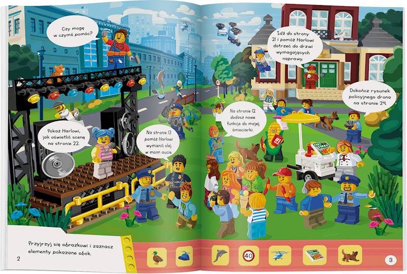 LEGO CITY. ZŁOTA RĄCZKA z minifigurką