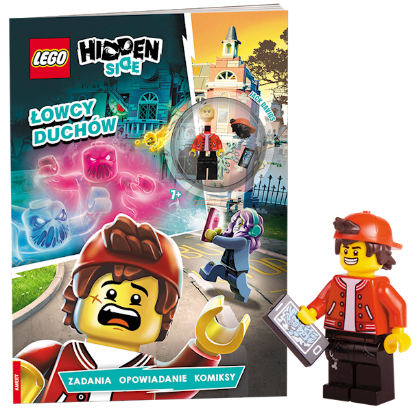LEGO HIDDEN SIDE. ŁOWCY DUCHÓW z minifigurką