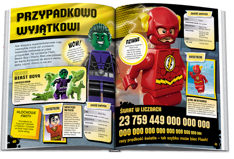 LEGO DC COMICS. FANTASTYCZNY PRZEWODNIK z minifigurką