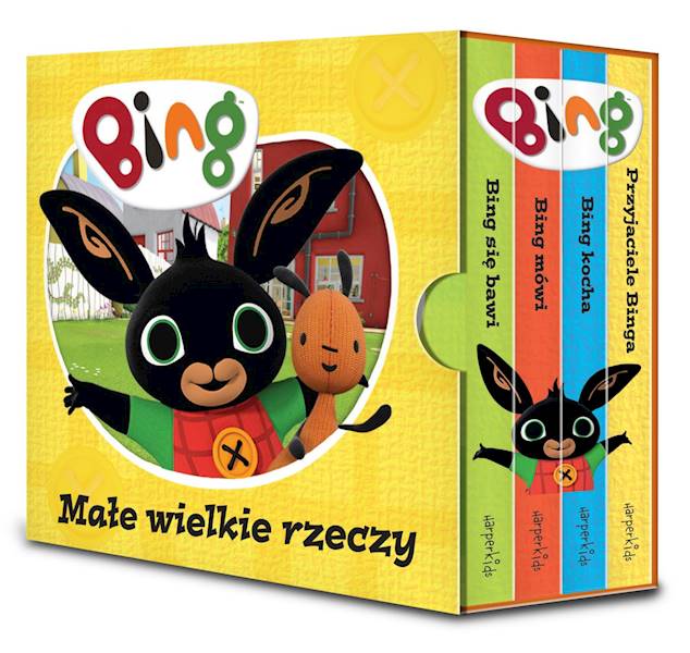 Pakiet Bing. Małe wielkie rzeczy. Moja pierwsza biblioteczka.