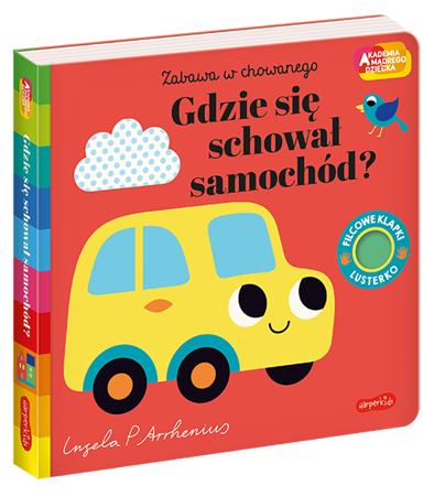 Akademia Mądrego Dziecka. Zabawa w chowanego. Gdzie się schował samochód?