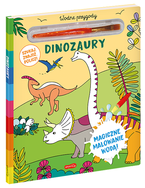 Akademia mądrego dziecka. Wodne przygody. Dinozaury.