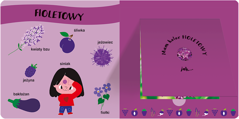 Akademia mądrego dziecka. Moja pachnąca książeczka z kolorami. Ogród