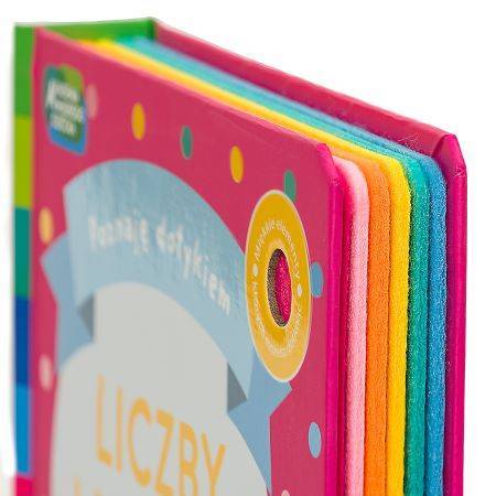 Akademia Mądrego Dziecka. Poznaję dotykiem. Liczby i kolory