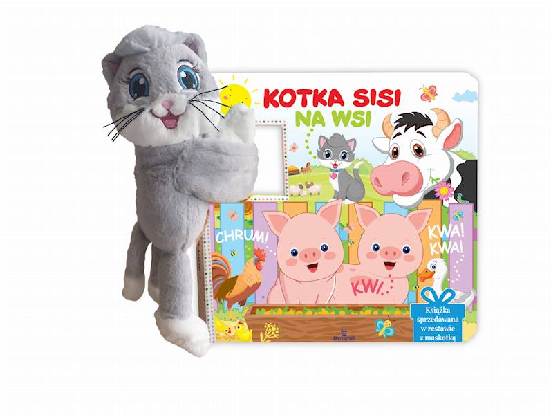 Książka z maskotką. Piesek Toto